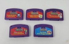 LeapFrog Leap Start Pre Reading  Math Thomas Disney Princess Cartridge Lot Of 5