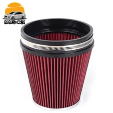 6inch 152mm Truck Short Performance High Flow Cold Air Intake Cone Dry Filter
