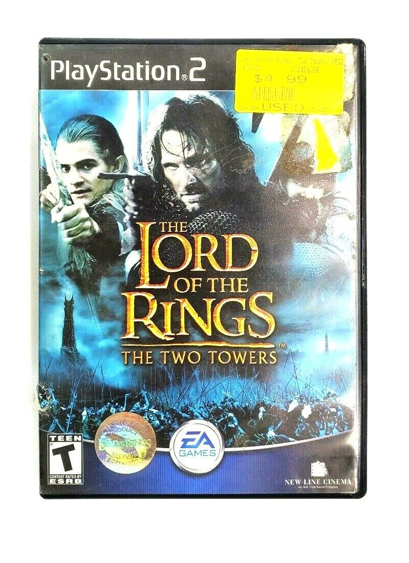 Lord Of The Rings Two Towers Sony PS2 Playstation 2 Game Complete  14633144710