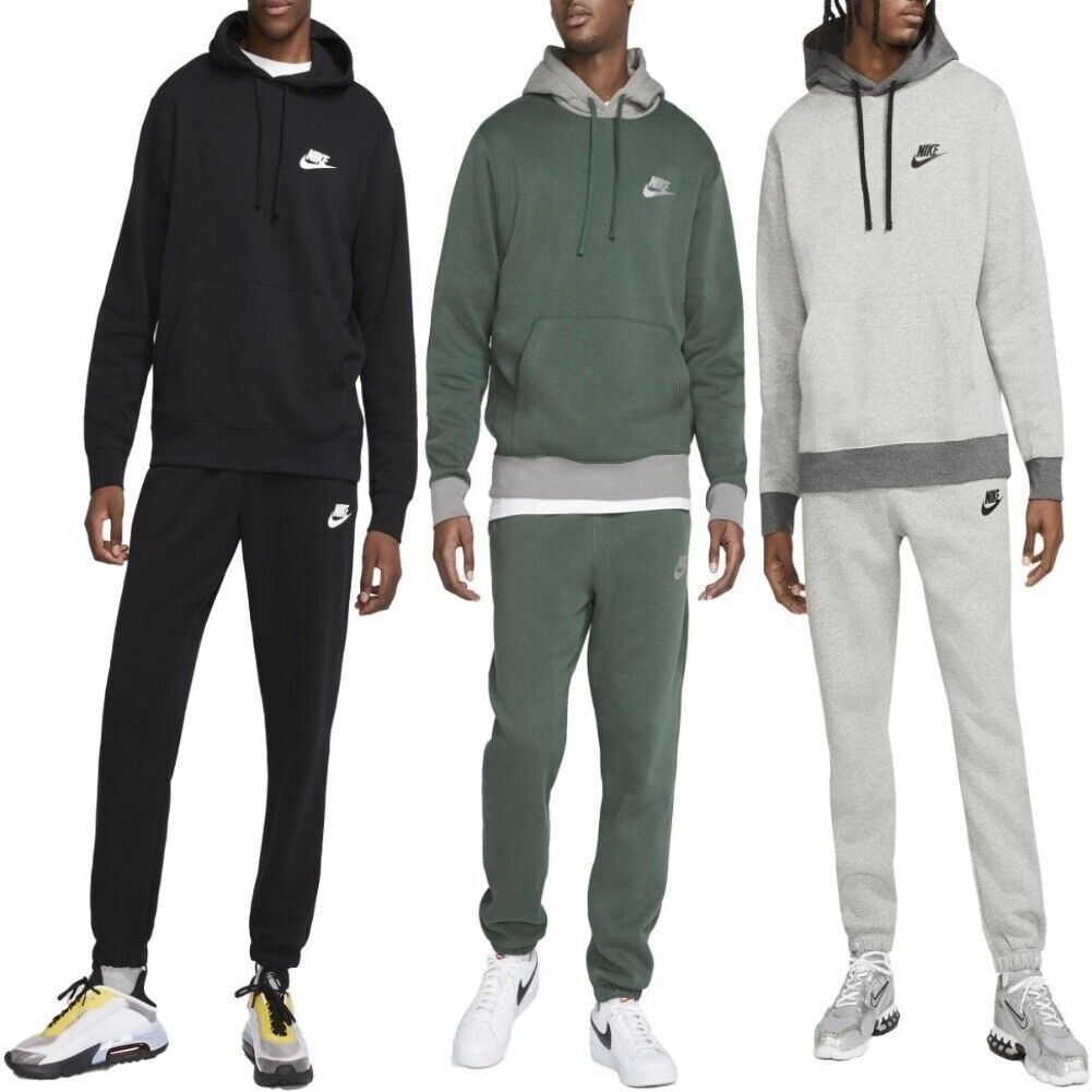 Nike Men's 2-Piece Jogger Set Fleece Athletic Jogger Pants Nike Men's 2-Piece Jogger Set Fleece Athletic Jogger Pants