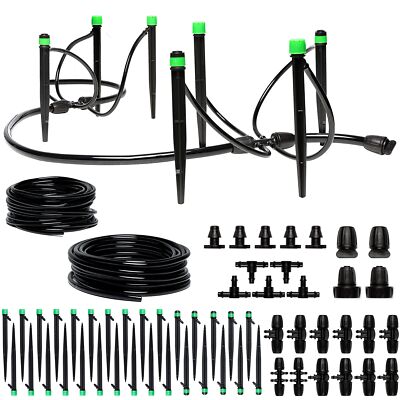 Drip Irrigation System - Adjustable Premium Irrigation System for Garden Rais...