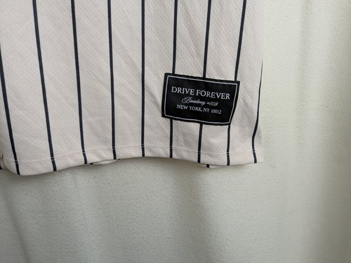 Zara mens size medium black mix striped short sleeve t-shirt - Picture 4 of 9