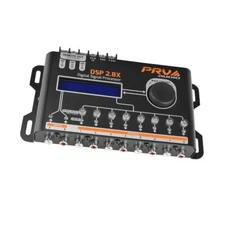 	PRV AUDIO DSP 2.8X Car Audio Crossover and Equalizer 8 Channel Full Digital ...