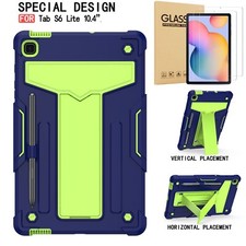 For Samsung Galaxy Tab S6 Lite Case 10.4 Inch Shockproof Hybrid Hard Case Cover