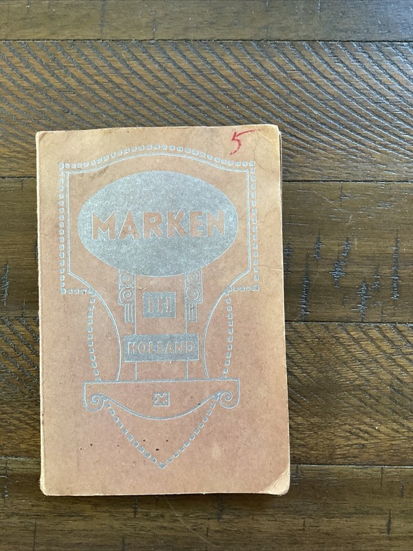 Marken Holland Postcard Booklet.  9 Postcards In Booklet
