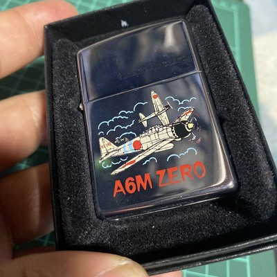 Zippo 1993 A6M Zero Fighter Aircraft Oil Lighter w/ Box Unused | eBay