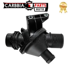 Engine Coolant Thermostat Housing Assembly w/ Sensor for BMW 228i 320i 328i 428i