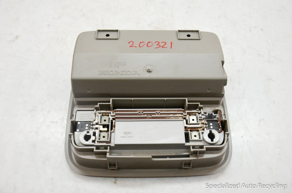 2008 HONDA ACCORD Sedan Overhead Console Dome Light Lamp Map Grey OEM - Image 4 of 4