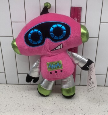 13  2015 GENERIC PINK ROBOT PLUSH BRAND NEW WITH TAG TOY FACTORY