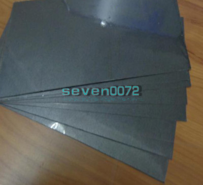 ONE NEW Graphite Anode Sheet Carbon Plate for Hull Cell 3mm x 70mm x 60mm