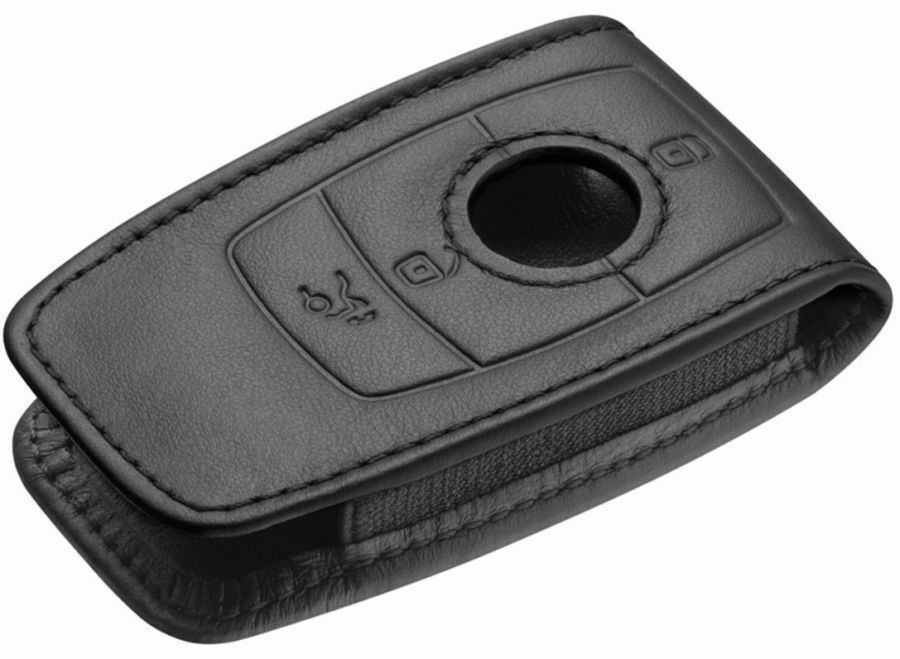 Genuine Mercedes Benz Keyring Car Key FOB Case Cover Leather 6th