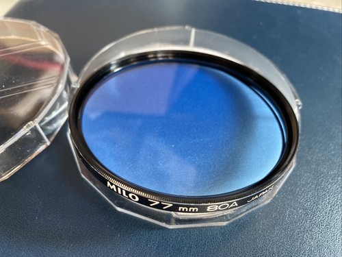 Milo 77mm Multi-Coated HMC 80A Conversion Glass Lens Filter Sony Canon 2 avail - 第 6/9 張圖片