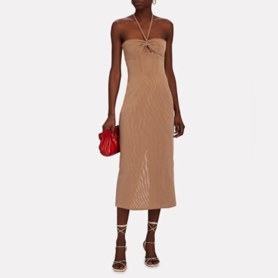 Viktoria & Woods brown Jasmine Bustier Mesh Midi Dress Size 0 | eBay Viktoria & Woods brown Jasmine Bustier Mesh Midi Dress Size 0 | eBay