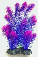 Artificial Plastic Decoration Aquarium Plant For Fish Tank New Big Bush