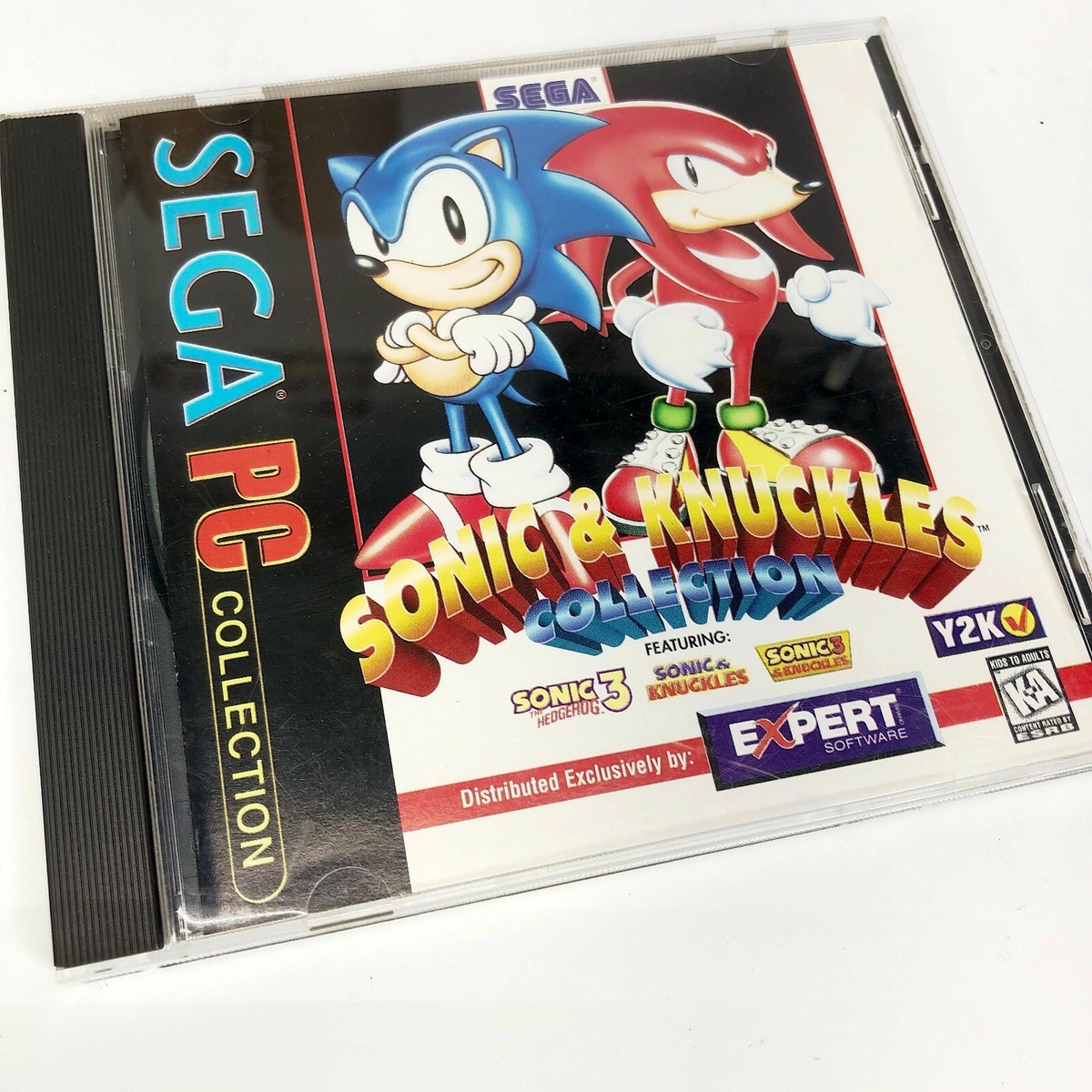Sega PC Sonic & Knuckles Collections 3 Sonic Games in 1 CD-Rom