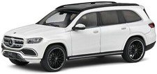 Mercedes Benz GLS with AMG Wheels in diamond white 1:43 scale model from Solido