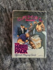 VTG 1991 JOE CAMEL  CAMEL PRESENTS THE HARD PACK  PLAYING CARDS SEALED