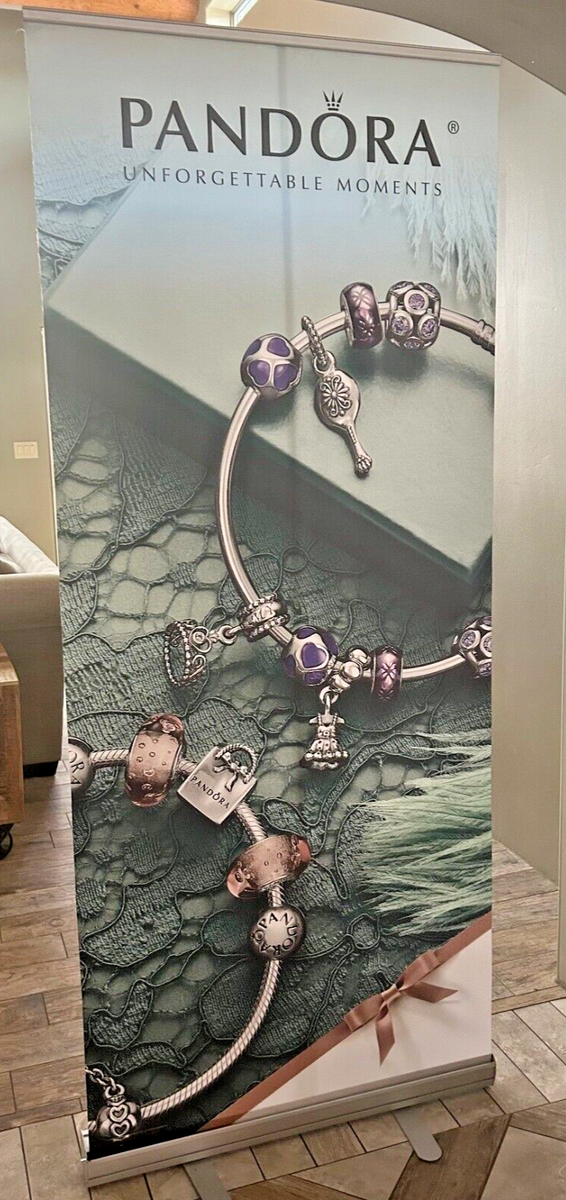 Pandora Jewelry Store Retractable Banner Pandora advertising