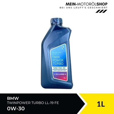 Olio motore BMW TwinPower Turbo LL-19 FE 0W-30 Longlife-04 1 litro