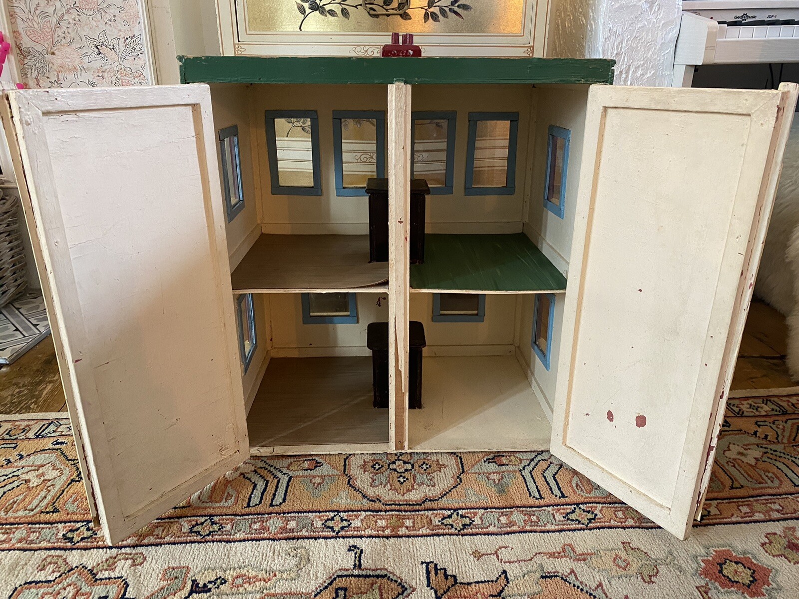 Vintage Antique 1920s 1930s Dolls House Repair Restoration Project CW