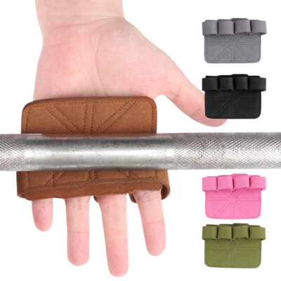 Hand Grips Weight Lifting Pullups Pads Workout Hand Protector Gym Grip Gloves