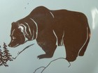 6 Chukchansi Gold Casino & Resort Bear Dinner Plates Stoneware Cabin Decor — photo 10