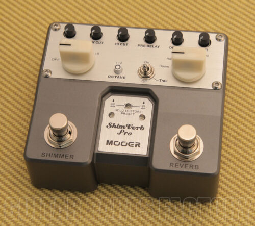 MOOER TVR1 ShimVerb Pro Reverb Guitar Effects Pedal for sale