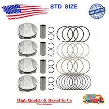 New STD Engine Piston & Piston Rings Kits For...