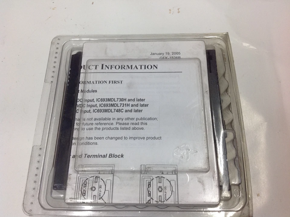 GE Fanuc IC693MDL731J 90-30 Output Module NEW IN PLASTIC CLAMSHELL BOX - Image 3 of 3