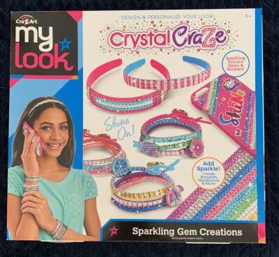 Cra-Z-Art My Look Crystal Craze Sparkling Gem Creations