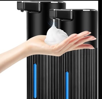 Automatic Touchless Foaming Soap Dispenser, 13oz/380ml Rechargeable Infrared Sen