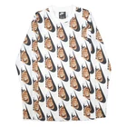NIKE x Skepta Sk Air Lion Mens White & Brown lion Graphic Long Sleeve T-Shirt XS