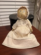 Sara McPatrick Cloth Homemade Doll 1987 Baby Doll Small Child Doll