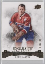 2015-16 Upper Deck Ice Exquisite Legends 40/499 Doug Harvey #40 HOF 0sf1