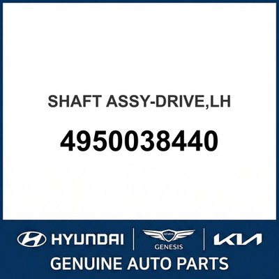 2000-2005 Kia Optima Wellenbaugruppe-Antrieb OEM Neu 4950038440