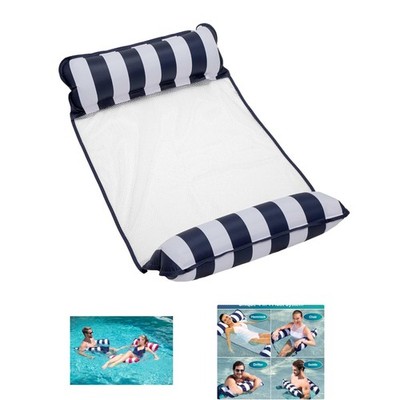 Inflatable Aqua Monterey 4-in-1 Hammock Pool Float - Lightweight & Comfortable