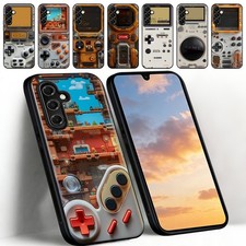 Retro Konsole Kunst Silikon Hülle für Samsung A04/A13/A22/A41/A52/A70/A71 Handy