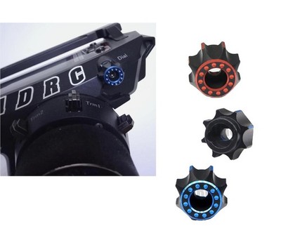 Aluminum Alloy Rotary Adjustment Knob Fit For SANWA Remote Control M17 MT-44