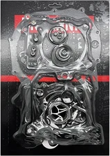 Complete Top & Bottom End Engine Gasket Kit for Suzuki Quadsport Z400 2003–2008