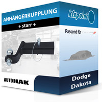 Auto HAK AnhäNgekupplung Starr Passend für Dodge Dakota 10.1995-09.2003 Neu