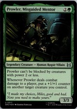 Prowler, Misguided Mentor 17 Marvel's Spider-Man: Eternal-Legal MTG Foil NM