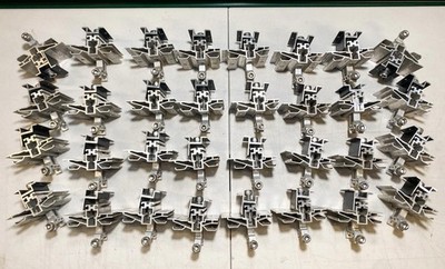 Lot Of 32 Roof Tech Solar Panel Mounting RT-APEX Middle Clamps, RT3-02 ...