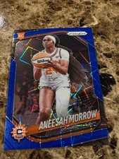 ANEESAH MORROW 2025 Panini Prizm WNBA Blue Velocity #79 Sun Rookie