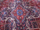 Turkish Vintage Rug,Turkish HandMade Anatolian Tribal Geometric Rug 9.9x12.9 Ft — photo 10