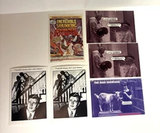 6 Vintage Postcards Political Satire Comic Women's Rights Pro-Choice