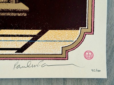Paul Mccartney SIGNED Concert Poster AUTOGRAPHED xx/100 COA Royal