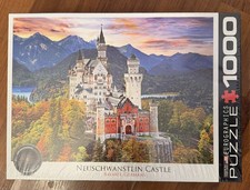 1000pc Jigsaw Puzzle Eurographics NEUSCHWANSTEIN CASTLE Bavaria Germany NEW