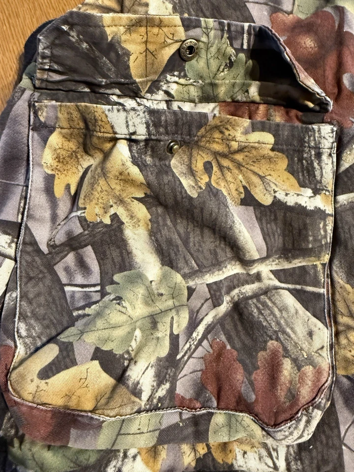 VTG MASTER SPORTSMAN Rugged Outdoor Gear Reversible CAMO/Orange Hunting Vest XL - Image 2 of 4