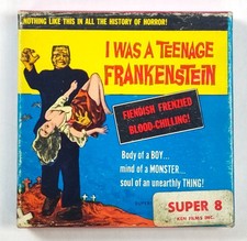 I Was a Teenage Frankenstein Super 8 Film Reel Used
