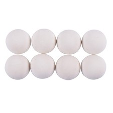 GAMESUN Official Tournament Foosball Table Balls, Commercial 1.37", white